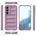 For Samsung Galaxy S24 5G Magic Shield TPU + Flannel Phone Case(Purple)