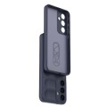 For Samsung Galaxy S24+ 5G Magic Shield TPU + Flannel Phone Case(Black)