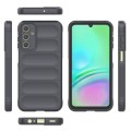 For Samsung Galaxy A15 5G Magic Shield TPU + Flannel Phone Case(Dark Grey)