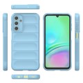For Samsung Galaxy A15 5G Magic Shield TPU + Flannel Phone Case(Light Blue)