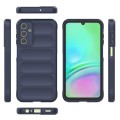 For Samsung Galaxy A15 5G Magic Shield TPU + Flannel Phone Case(Dark Blue)