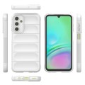 For Samsung Galaxy A15 5G Magic Shield TPU + Flannel Phone Case(White)