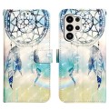 For Samsung Galaxy S24 Ultra 5G 3D Painting Horizontal Flip Leather Phone Case(Dream Wind Chimes)