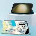 For Samsung Galaxy S24 Ultra 5G 3D Painting Horizontal Flip Leather Phone Case(Dream Wind Chimes)