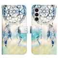 For Samsung Galaxy S24+ 5G 3D Painting Horizontal Flip Leather Phone Case(Dream Wind Chimes)