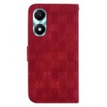 For Honor X5 Plus / Play 40C Double 8-shaped Embossed Leather Phone Case(Red)