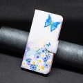 For OPPO A59 5G Colored Drawing Pattern Leather Phone Case(Butterfly Love)