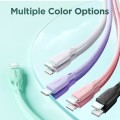JOYROOM SA34-CL3 30W USB-C/Type-C to 8 Pin Fast Charge Data Cable, Length: 1m(Pink)