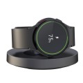For Samsung Watch V17S Foldable Magnetic Wireless Charger(Black)