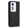 For OPPO Reno11 F Global / F25 Pro Global Skin Feel Life Tree Metal Button Leather Phone Case(Black)