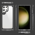 For Samsung Galaxy S23 Ultra 5G Skin Feel TPU + PC Phone Case(Transparent Black)