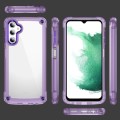 For Samsung Galaxy A14 5G Skin Feel TPU + PC Phone Case(Transparent Purple)