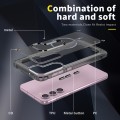 For Samsung Galaxy S22+ 5G Skin Feel TPU + PC MagSafe Magnetic Phone Case(Transparent Black)