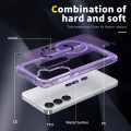 For Samsung Galaxy S24+ 5G Skin Feel TPU + PC MagSafe Magnetic Phone Case(Transparent Purple)