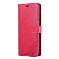 For OPPO Find X7 AZNS Sheepskin Texture Flip Leather Phone Case(Red)
