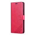 For OPPO Find X7 Ultra AZNS Sheepskin Texture Flip Leather Phone Case(Red)