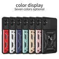 For Samsung Galaxy A05 Sliding Camera Cover Design TPU+PC Phone Case(Green)