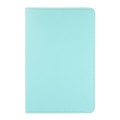 For Samsung Galaxy Tab A9+ 360 Degrees Rotation Holder Litchi Texture Leather Tablet Case(Sky Blue)