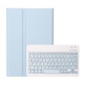 For Samsung Galaxy Tab S9 FE A710B Candy Color TPU Bluetooth Keyboard Leather Tablet Case with Pen H