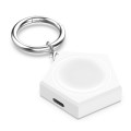 For Samsung Galaxy Watch 6 / 6 Classic Portable Smart Watch Charger, Port:Type-C(White)