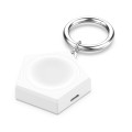 For Samsung Galaxy Watch 6 / 6 Classic Portable Smart Watch Charger, Port:Micro USB(White)