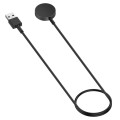 For Samsung Galaxy Watch 6 / 6 Classic USB-A Port Magnetic Metal Watch Charging Cable(Black)