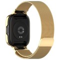 For Redmi Watch 3 Lite / Watch 3 Active 2 in 1 Milan Metal Watch Band with Watch Frame(Gold)