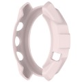 For Garmin Approach S70 47mm Armor Hollow Watch Protective Case(Light Pink)