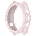 For Garmin Approach S70 42mm Armor Hollow Watch Protective Case(Light Pink)