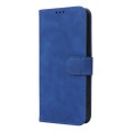 For iPhone 15 Pro Max Skin Feel Magnetic Flip Leather Phone Case(Blue)