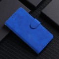 For OPPO Find X7 Ultra Skin Feel Magnetic Flip Leather Phone Case(Blue)