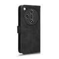 For OPPO Find X7 Skin Feel Magnetic Flip Leather Phone Case(Black)