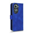 For OPPO Reno11 5G Global Skin Feel Magnetic Flip Leather Phone Case(Blue)
