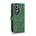 For OPPO Reno11 5G Global Skin Feel Magnetic Flip Leather Phone Case(Green)