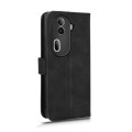 For OPPO Reno11 Pro Global Skin Feel Magnetic Flip Leather Phone Case(Black)