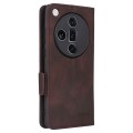 For OPPO Find X7 Ultra Magnetic Clasp Leather Phone Case(Brown)