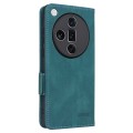 For OPPO Find X7 Ultra Magnetic Clasp Leather Phone Case(Green)