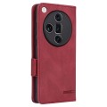 For OPPO Find X7 Ultra Magnetic Clasp Leather Phone Case(Red)