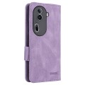 For OPPO Reno11 Pro Global Magnetic Clasp Leather Phone Case(Purple)