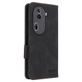 For OPPO Reno11 Pro Global Magnetic Clasp Leather Phone Case(Black)