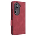 For OPPO Reno11 Pro Global Magnetic Clasp Leather Phone Case(Red)