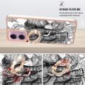 For Motorola Moto G04 4G / G24 4G Electroplating Dual-side IMD Phone Case with Ring Holder(Totem Ele