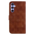 For Samsung Galaxy S23 FE 5G Double 8-shaped Embossed Leather Phone Case(Brown)