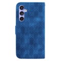 For Samsung Galaxy S23 FE 5G Double 8-shaped Embossed Leather Phone Case(Blue)