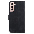 For Samsung Galaxy S21+ 5G Double 8-shaped Embossed Leather Phone Case(Black)