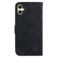 For Samsung Galaxy A05 Double 8-shaped Embossed Leather Phone Case(Black)