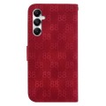 For Samsung Galaxy A05s Double 8-shaped Embossed Leather Phone Case(Red)