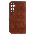 For Samsung Galaxy S24+ 5G Double 8-shaped Embossed Leather Phone Case(Brown)
