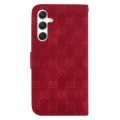 For Samsung Galaxy S24+ 5G Double 8-shaped Embossed Leather Phone Case(Red)