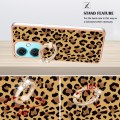 For OnePlus Nord CE 3 Electroplating Dual-side IMD Phone Case with Ring Holder(Leopard Print)